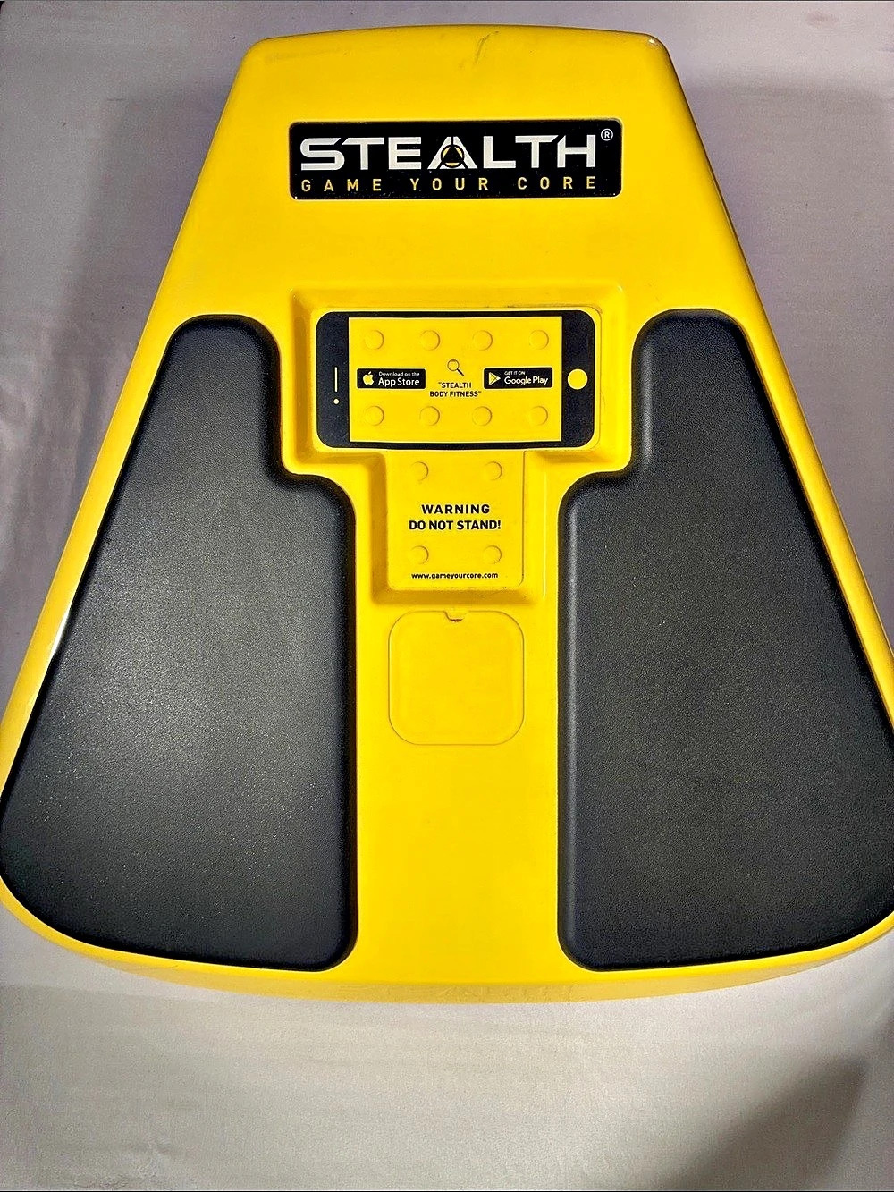 Stealth Core Trainer Balance Board Yellow & Black